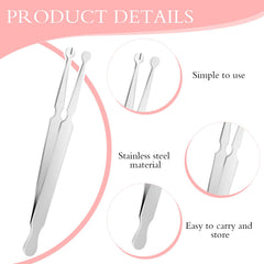 LLOUSSAK piercing clamps compact design for easy storage in makeup bags