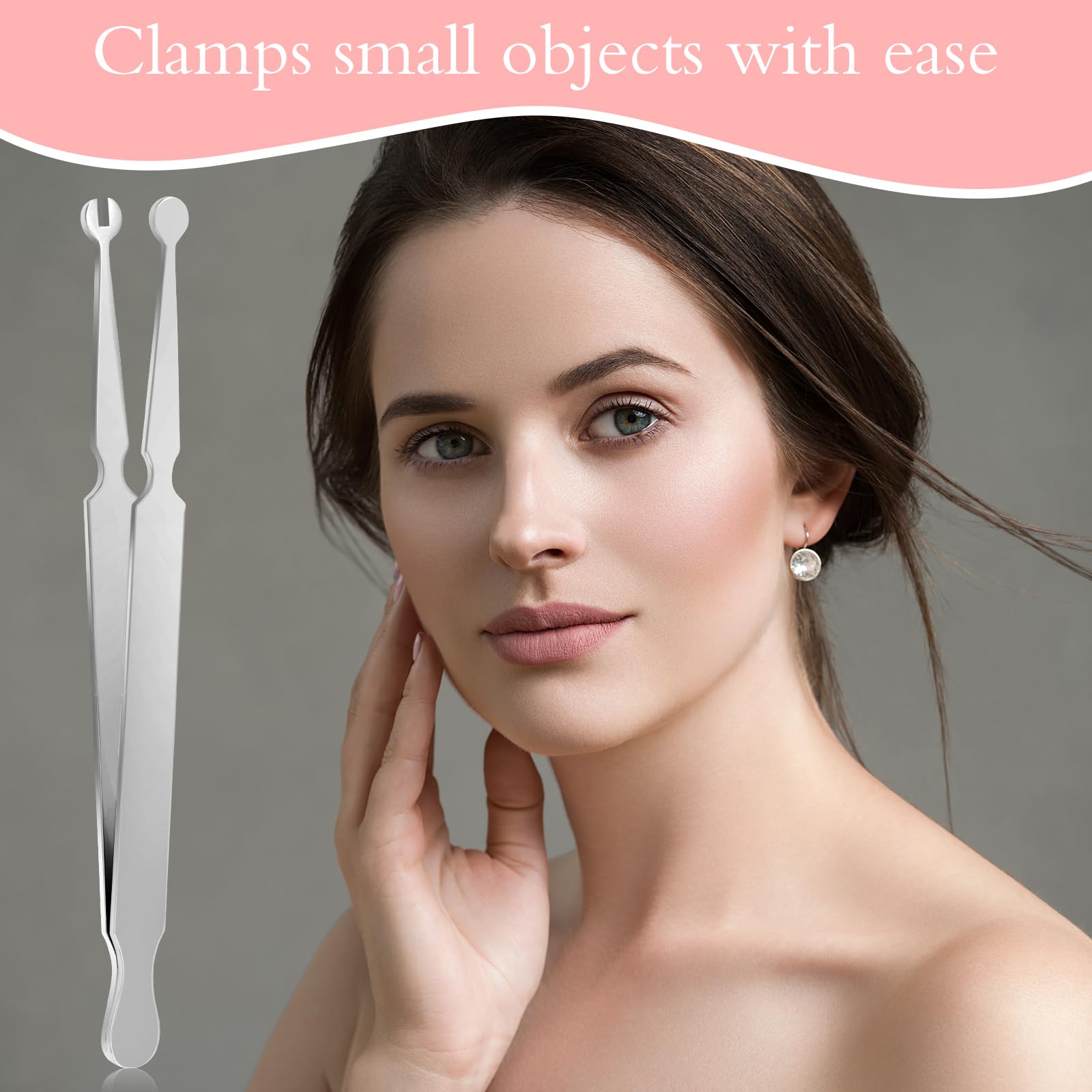 LLOUSSAK piercing clamps easy cleaning with alcohol wipes after use