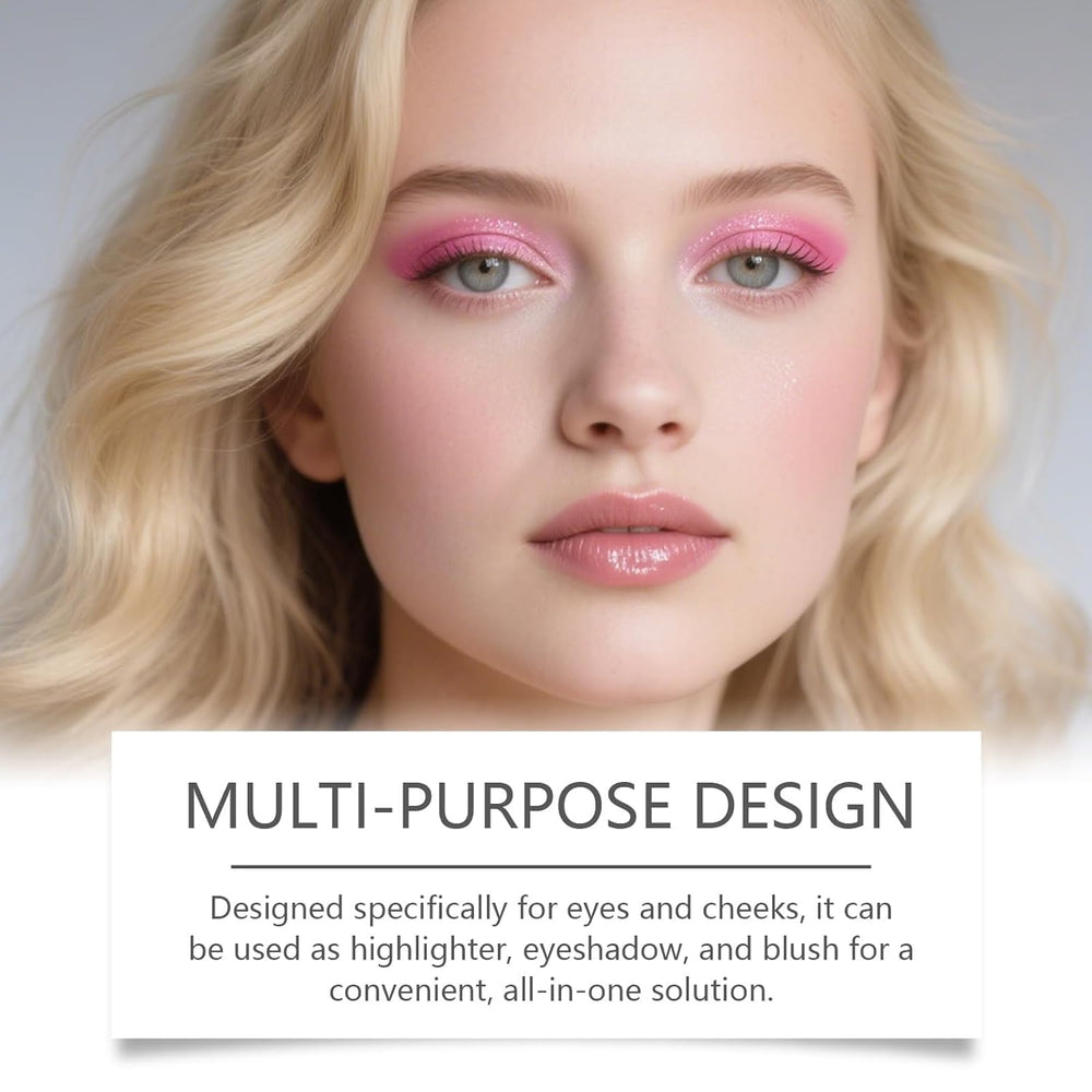 Lmoy eyeshadow palette with matte and shimmer finishes for versatile daytime to evening looks.