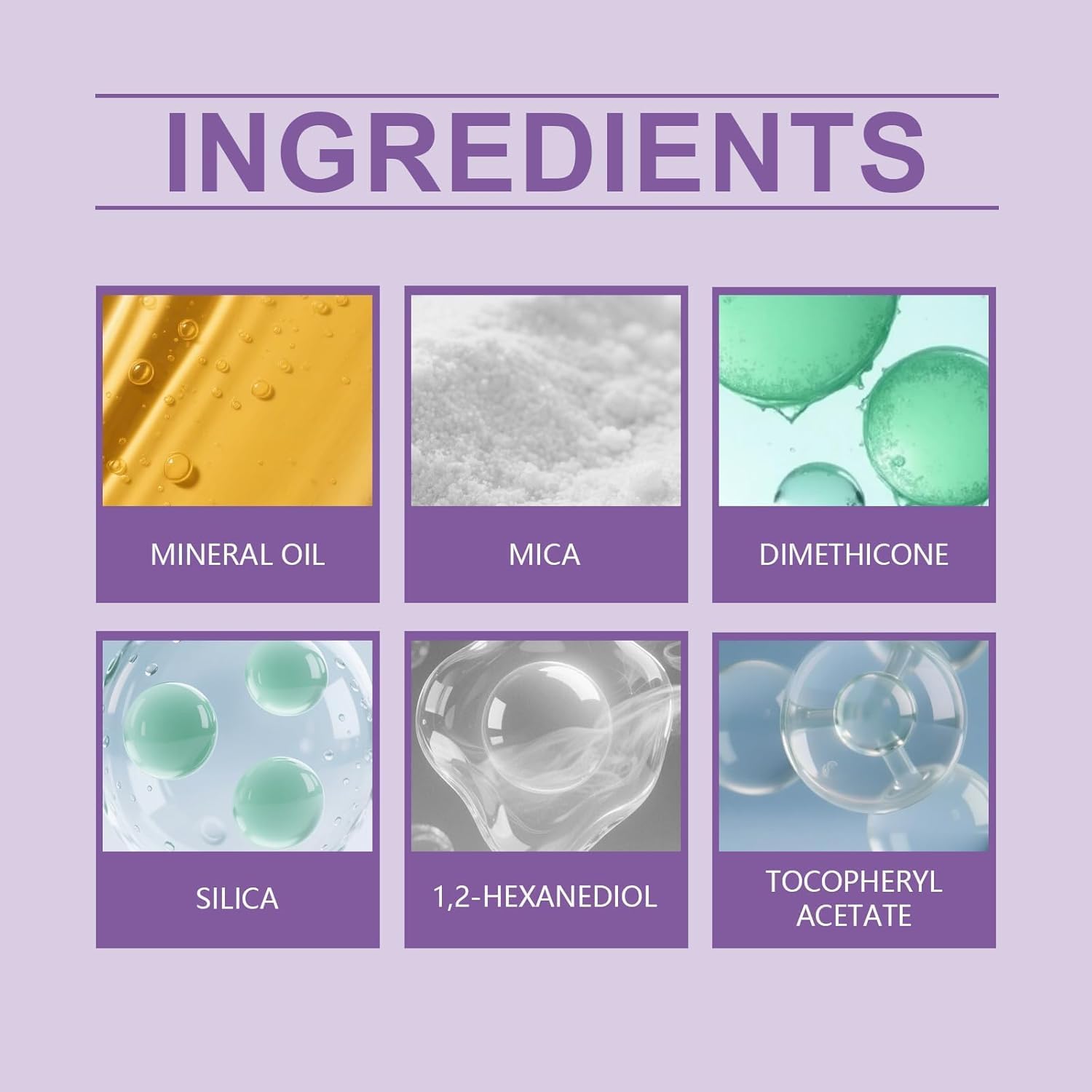 Lmoy microencapsulated pigments gradually release color for lasting wear.