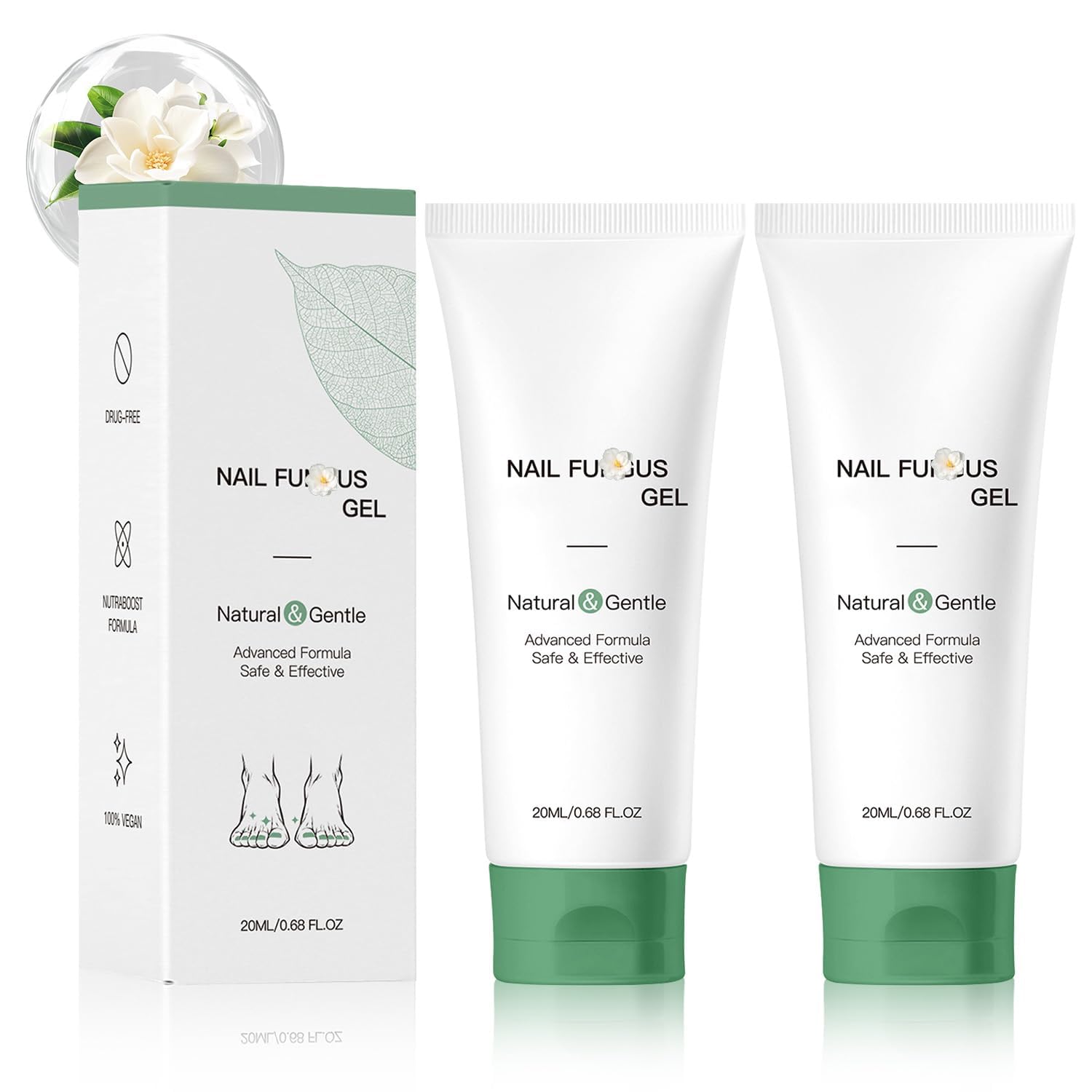 Lmoy nail repair gel 20ml bottle demonstrates compact set for hydration and nail protection.