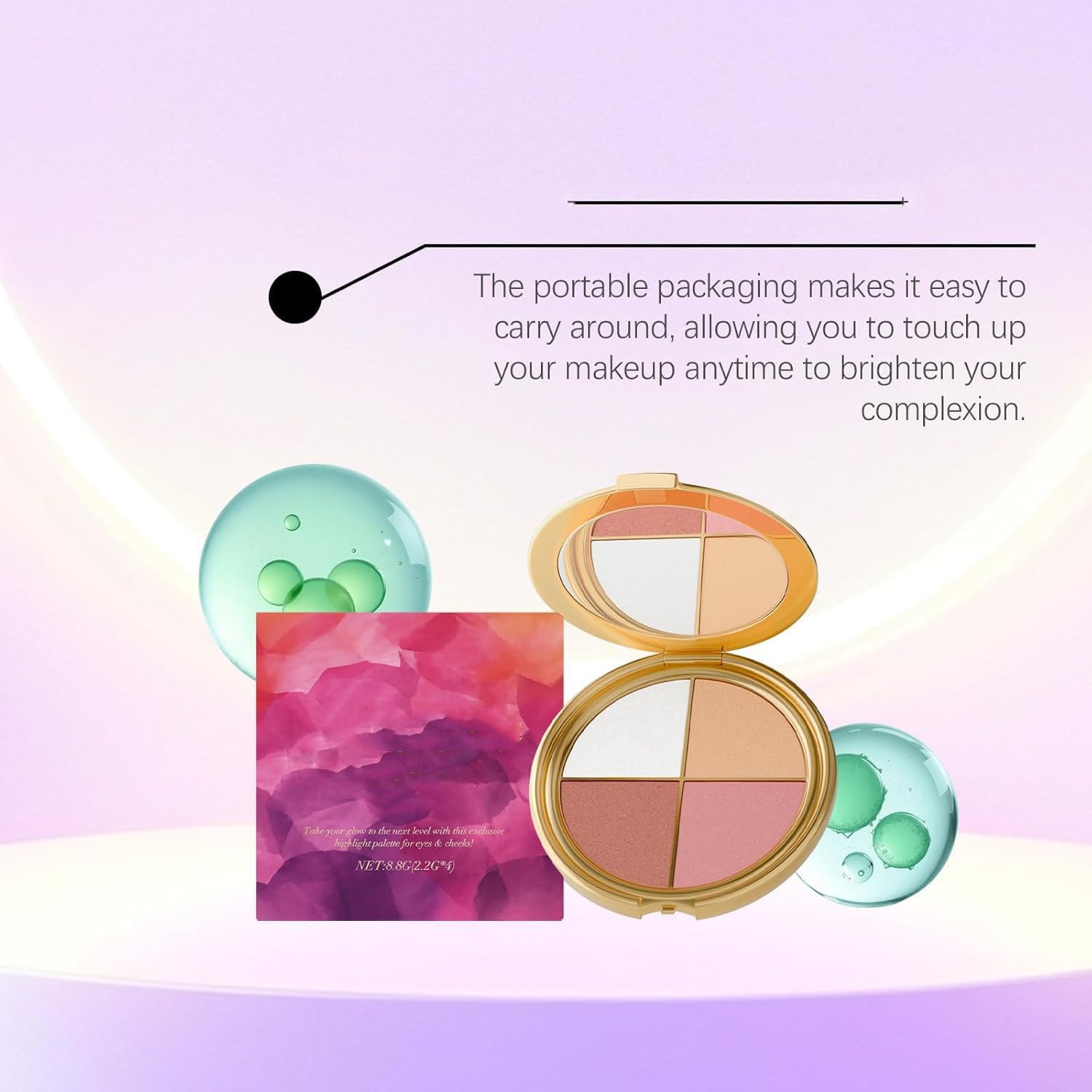 Lmoy smooth, blendable formula provides a long-lasting flawless finish.
