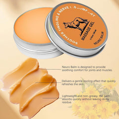 Lmoy Therawolf Neuro Balm textura crema suave, se absorbe rápido para una sensación fresca.
