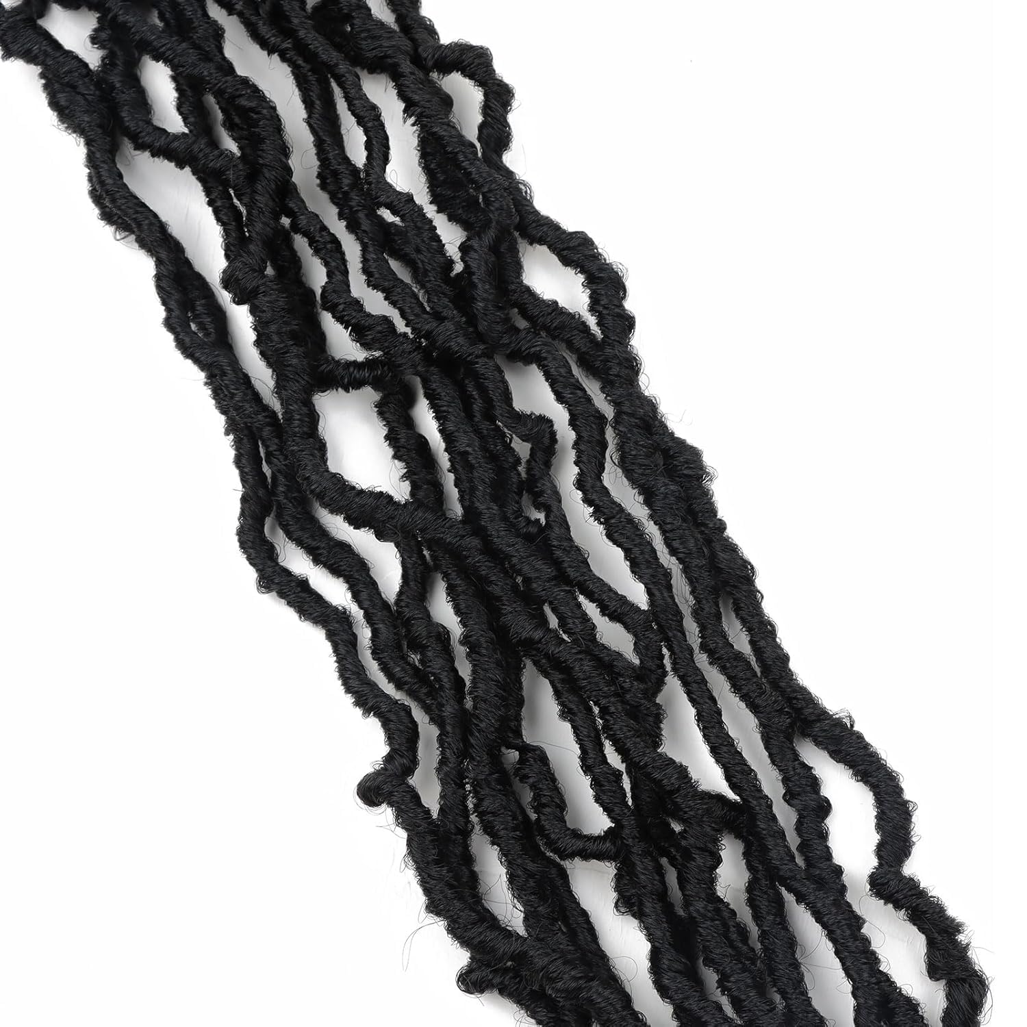LMZIM 1B Soft Locs natural look blends with different hair tones.