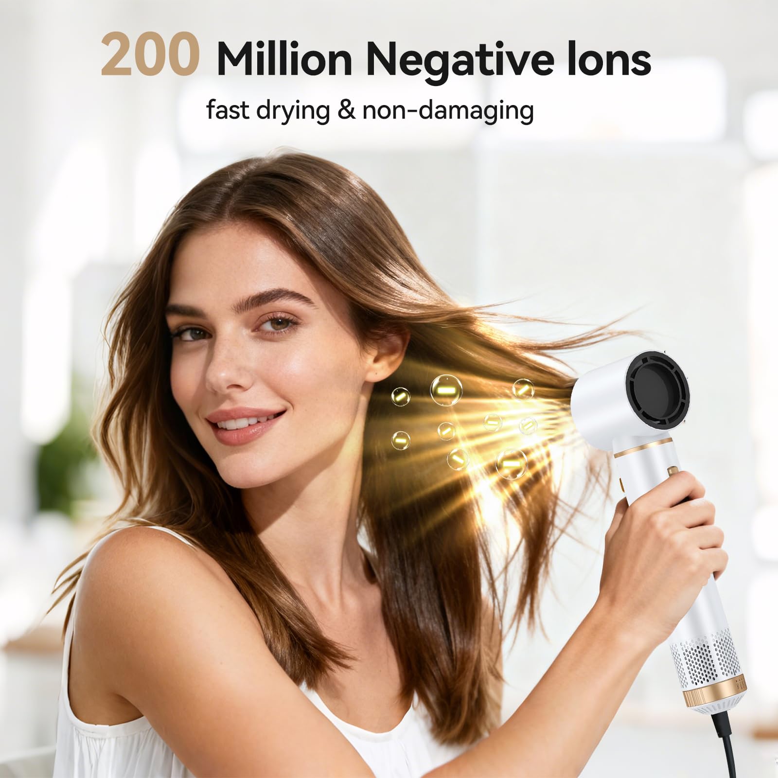 LNSTN Blow Dryer Brush round comb for smooth contouring and sleek finish