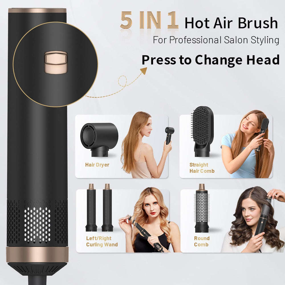 LNSTN Oval comb boosts volume for fuller hairstyles.