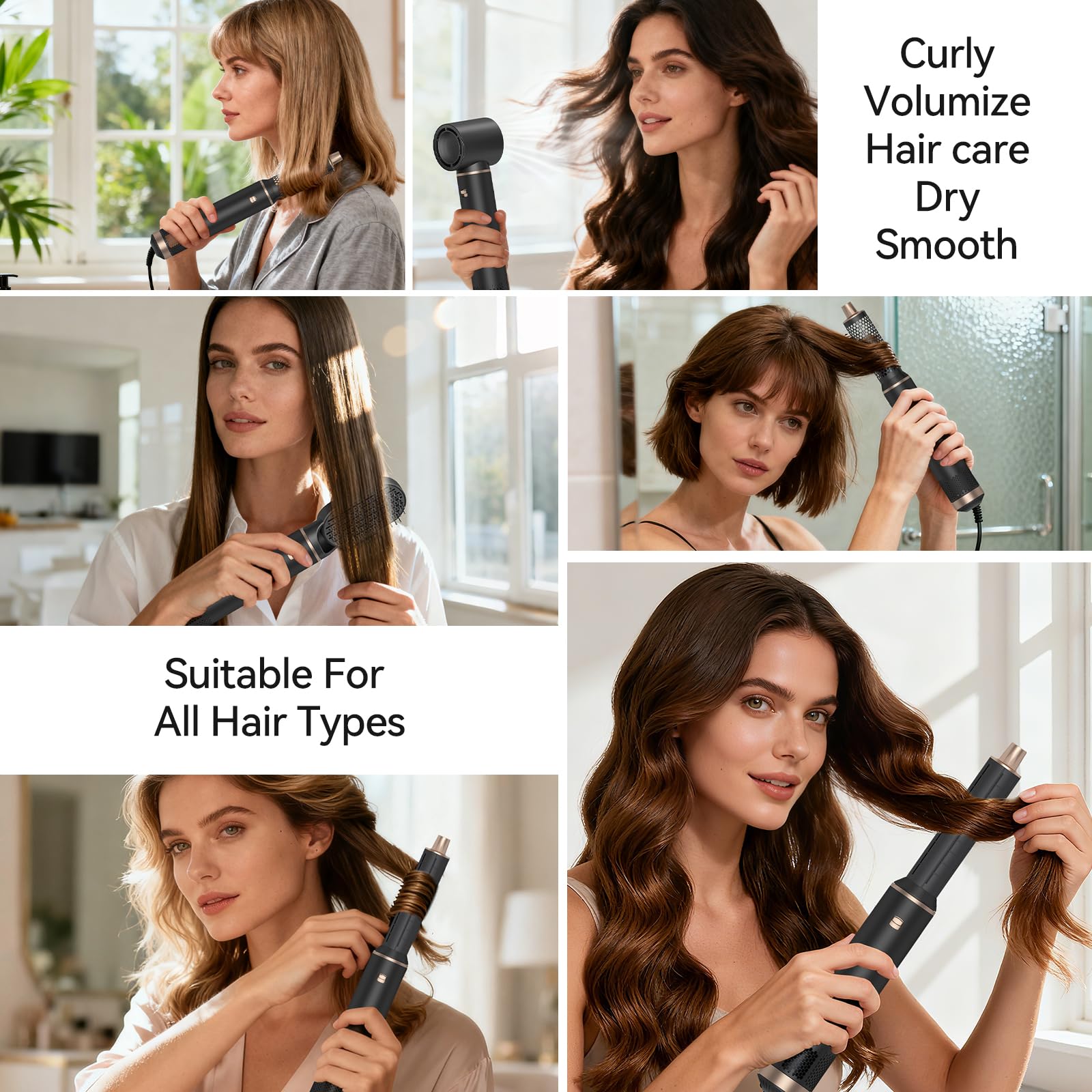 LNSTN Travel-friendly styler compact design for on-the-go styling.
