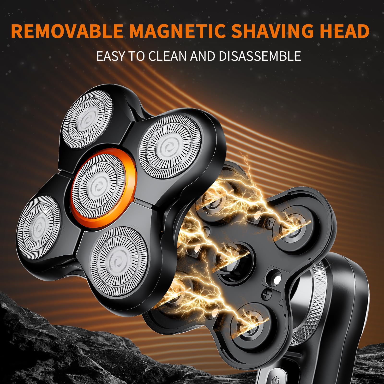 Loarysk body trimmer gentle skin blades reduce irritation