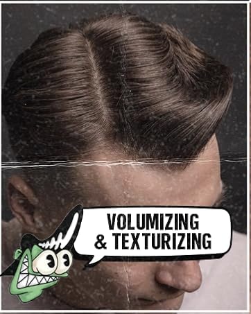 Lockhart’s Anti-Gravity application on towel-dried hair for volume