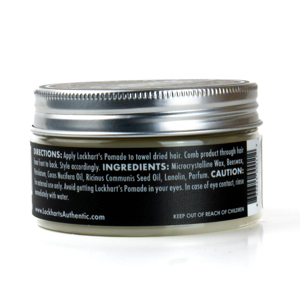 Lockhart's Heavy Hold pomade tested in humidity to help maintain shape