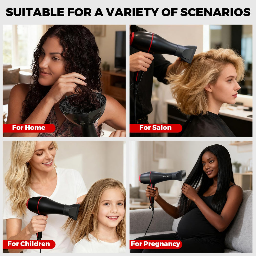 Lockmio bristle brushes set for smoothing and shaping styles