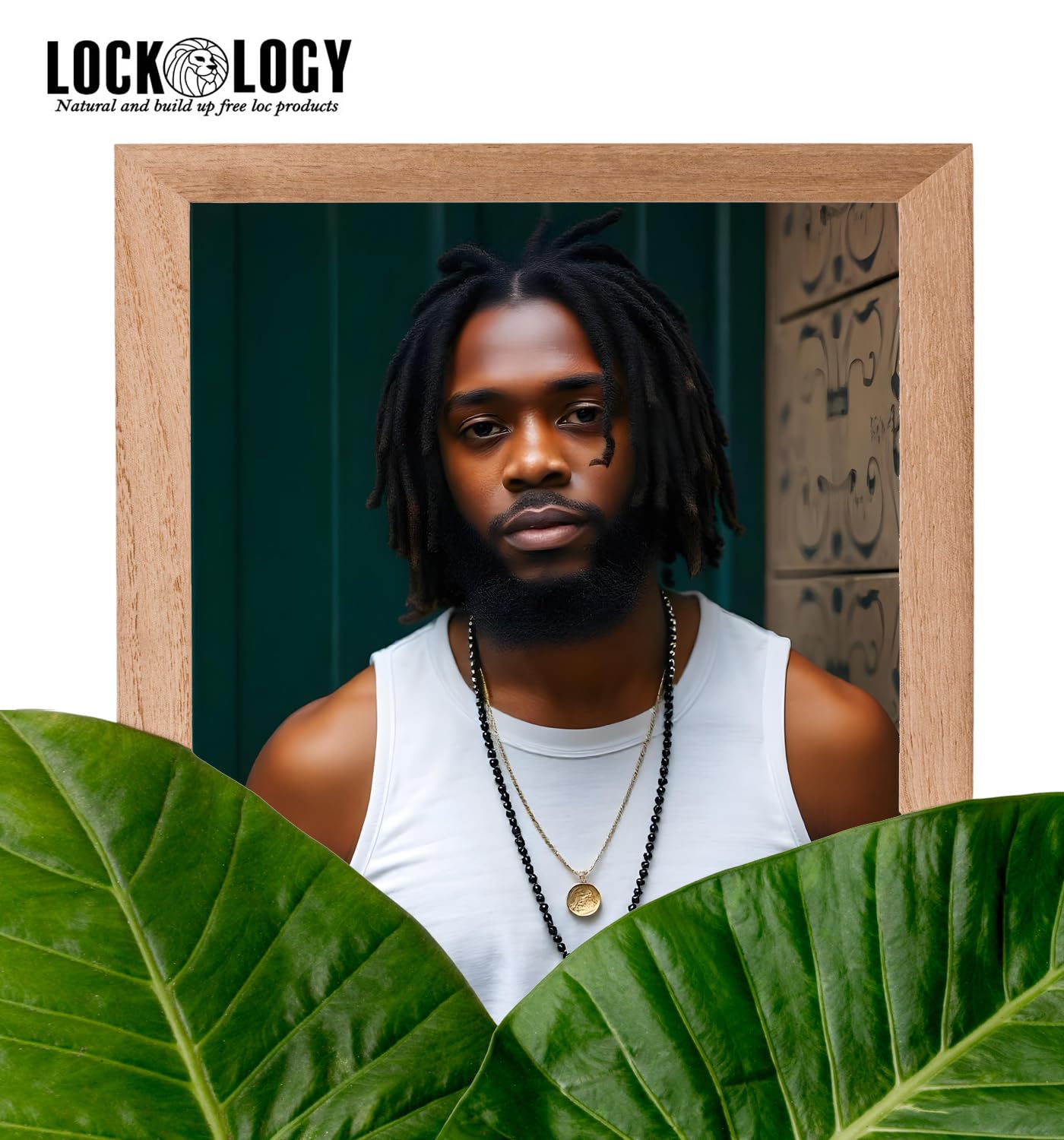 Lockology Peppermint Tea Tree Loc Oil Caribbean botanicals nourish the scalp.