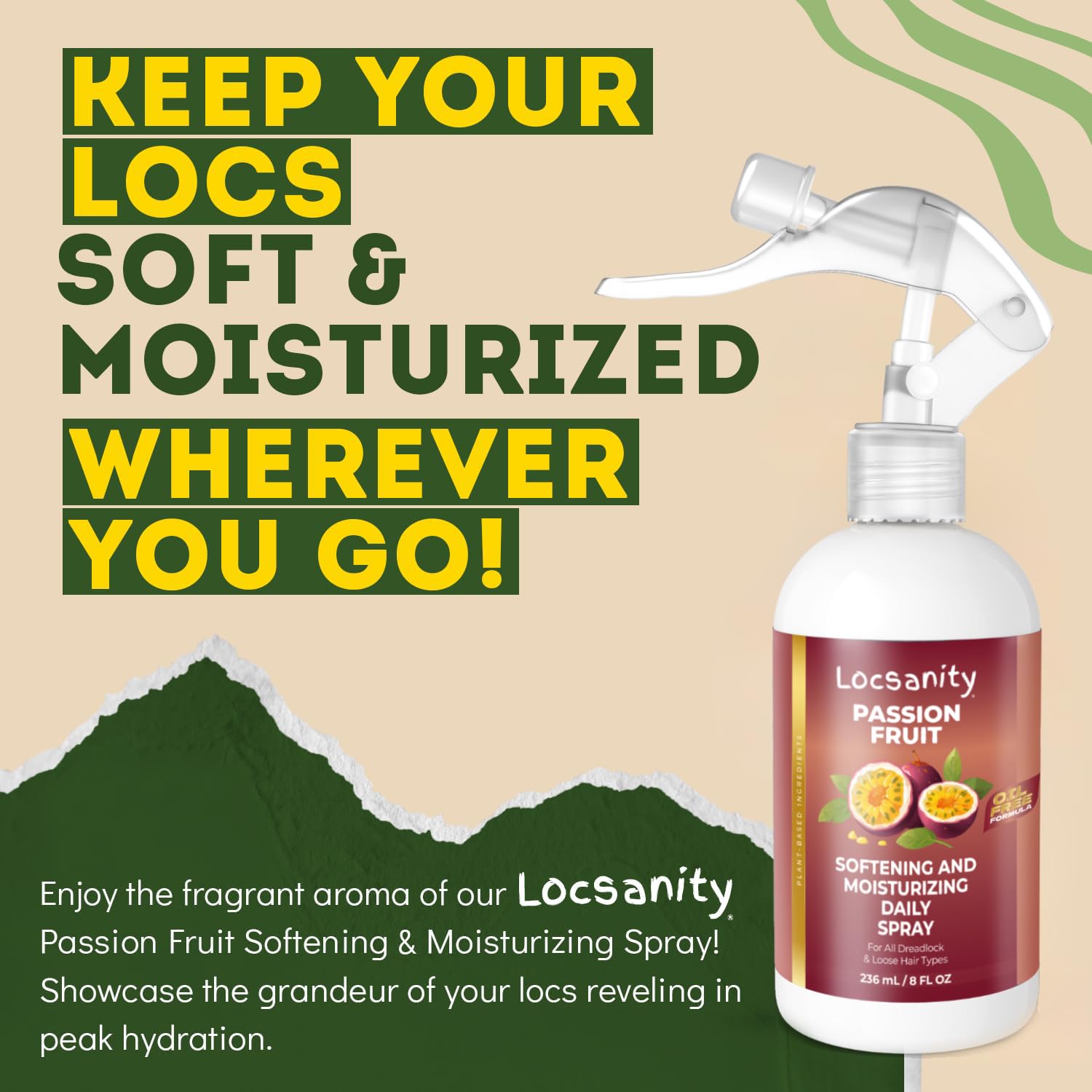 Locsanity cruelty-free organic ingredients nourish hair and scalp safely