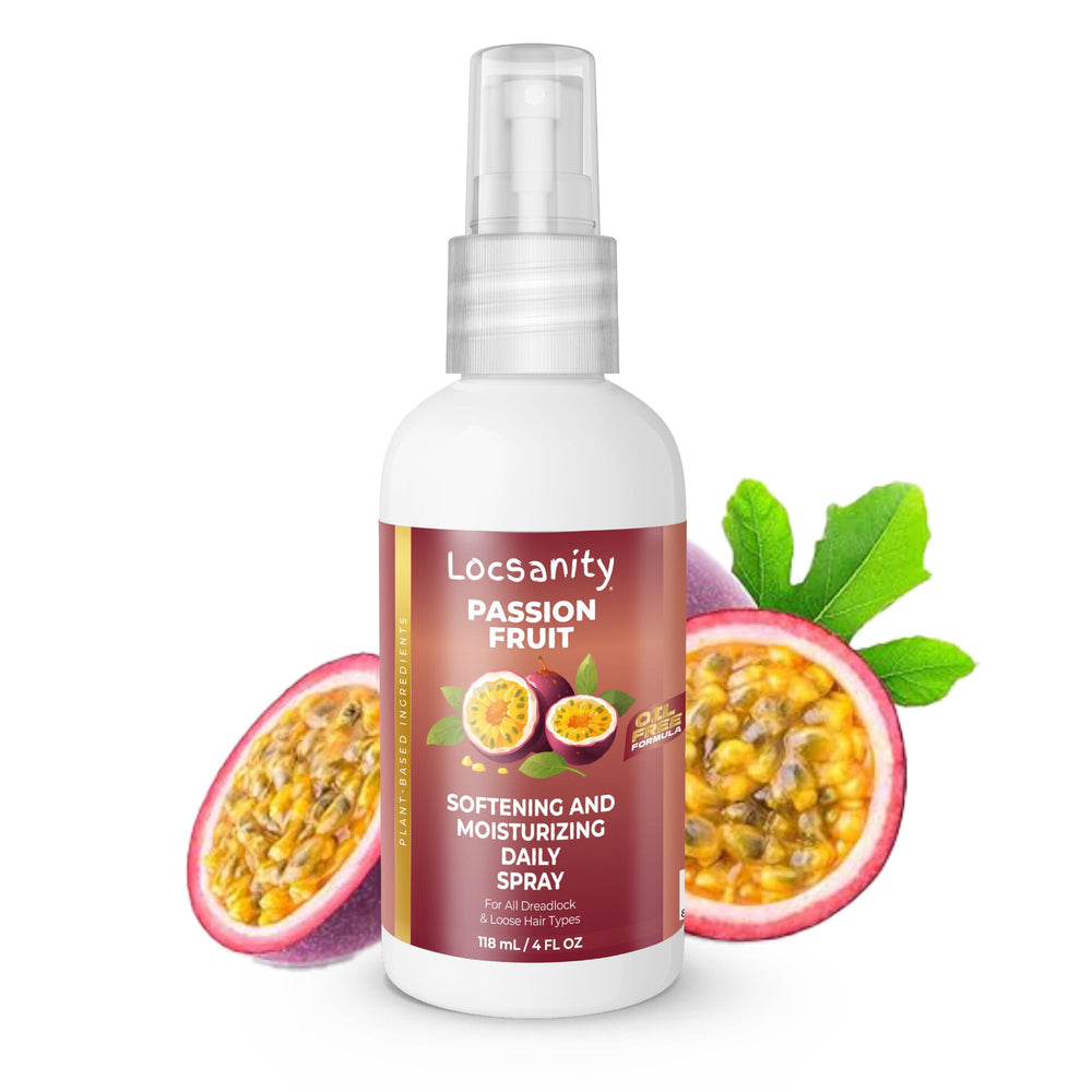 Locsanity daily moisturizing spray bottle for dull locs with lightweight hydration