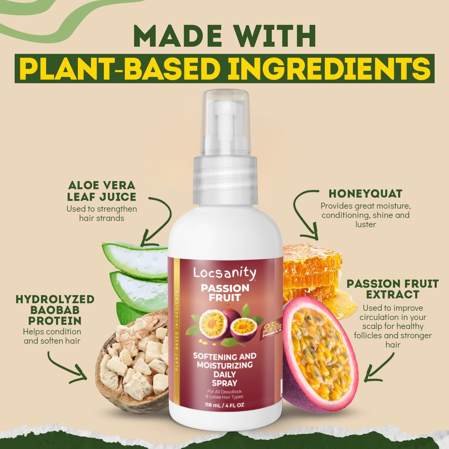 Locsanity lightweight-hydration spray delivers sheer moisture without buildup