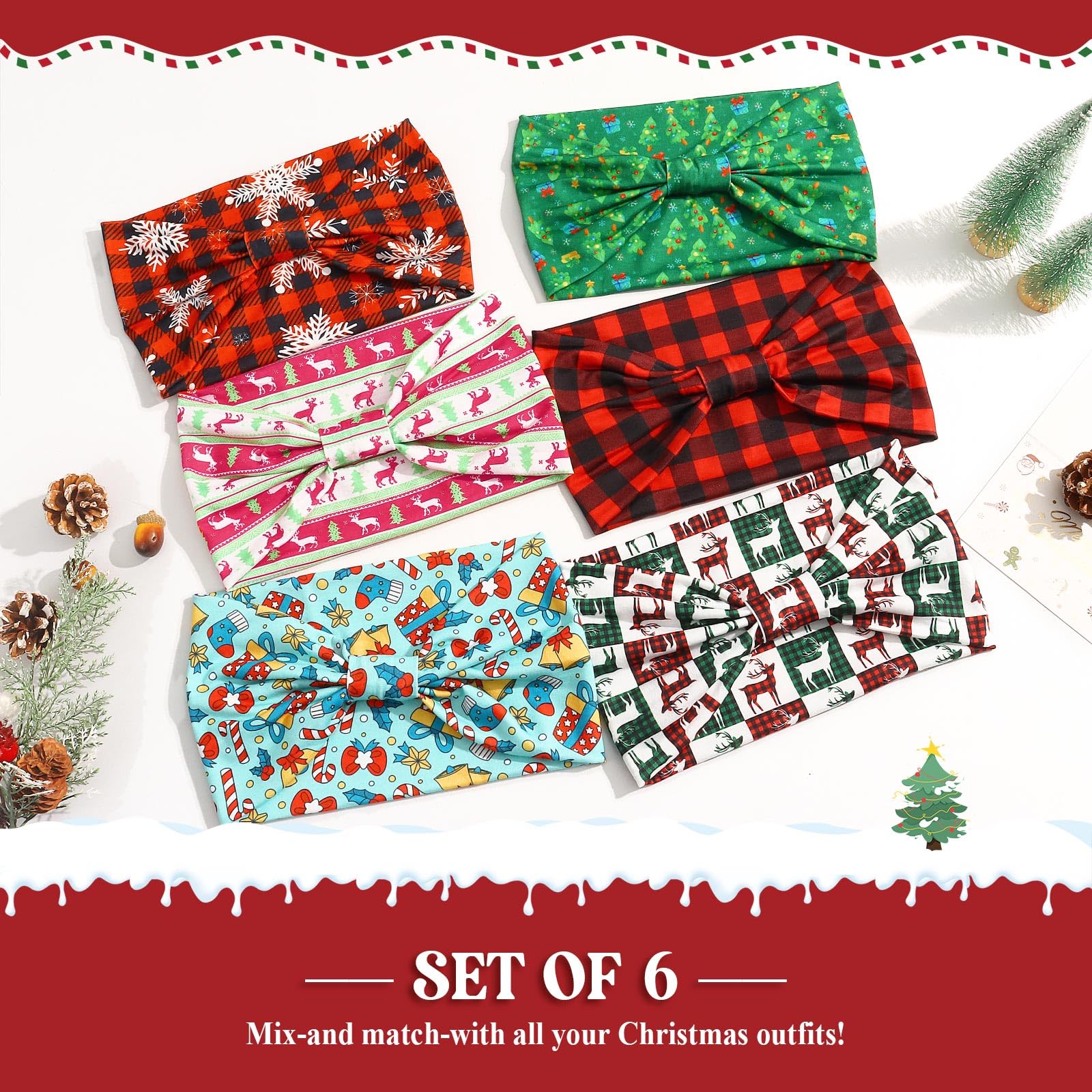 Loiluliy headbands polyester-spandex blend for soft, comfortable wear.