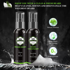 LOKDLAWEN beard conditioner tube providing hydrating, smoothing care.