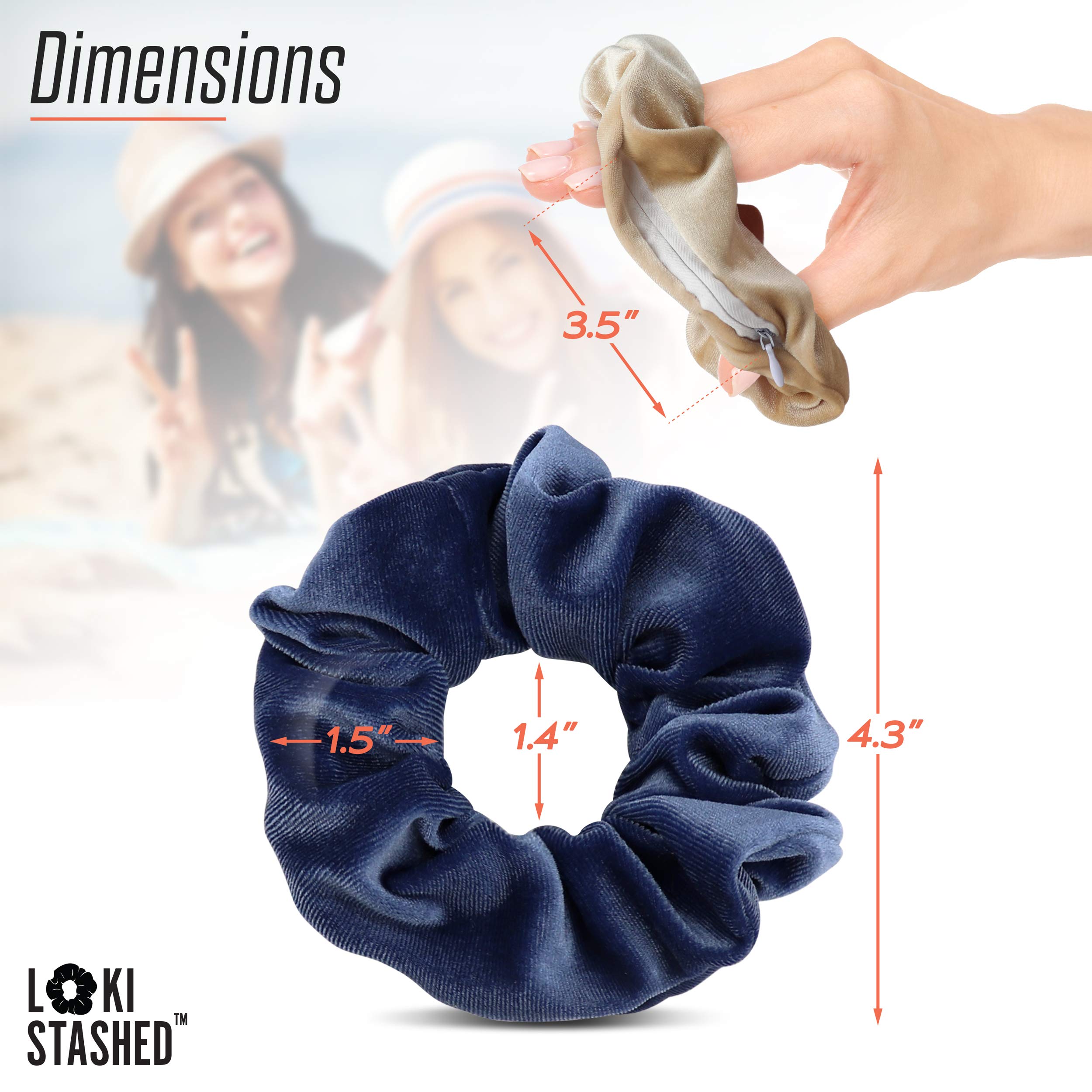 LOKISTASHED gift-pack velvet scrunchies ideal for gifting occasions