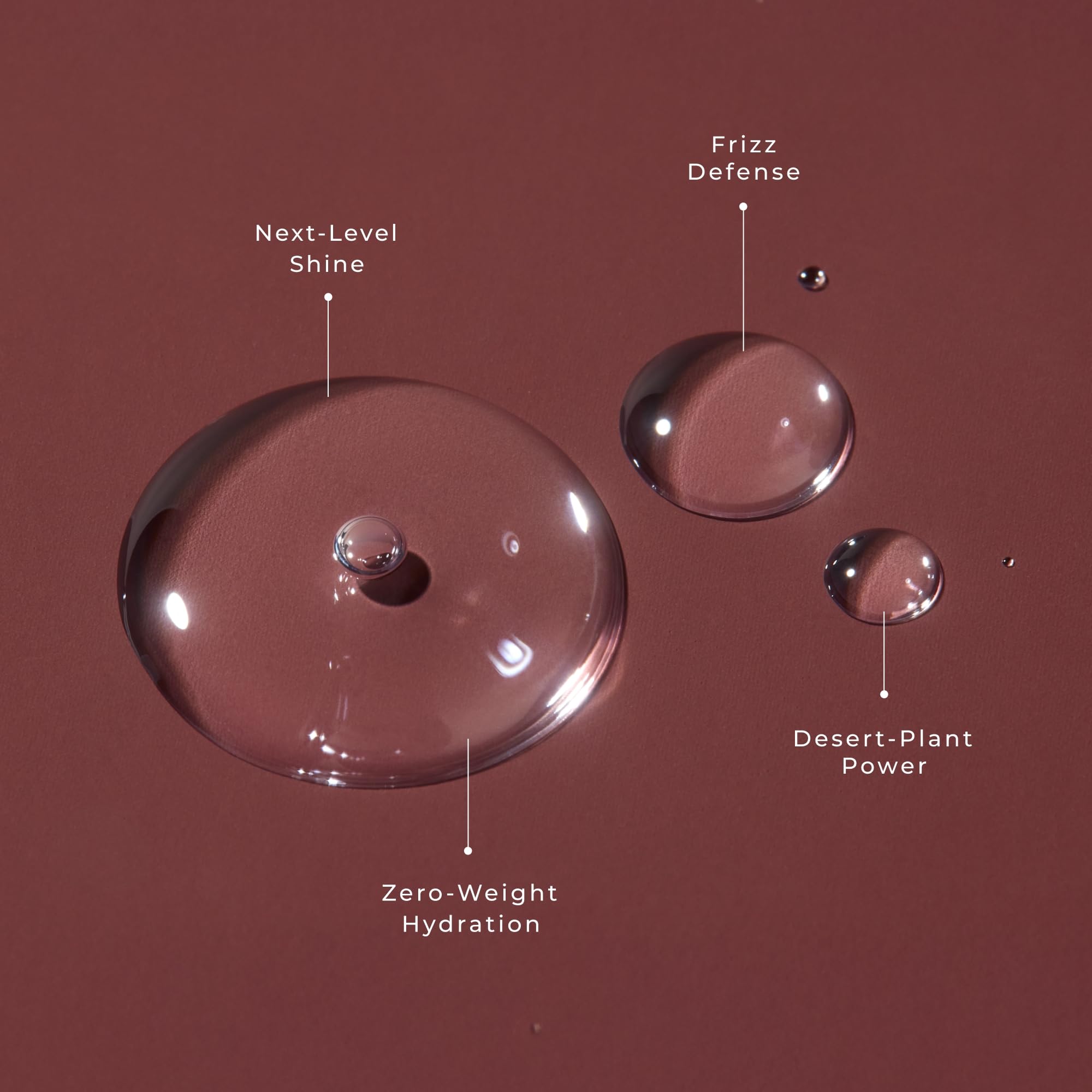 Lolavie hair oil dispenser pump demonstrates precise, easy application.
