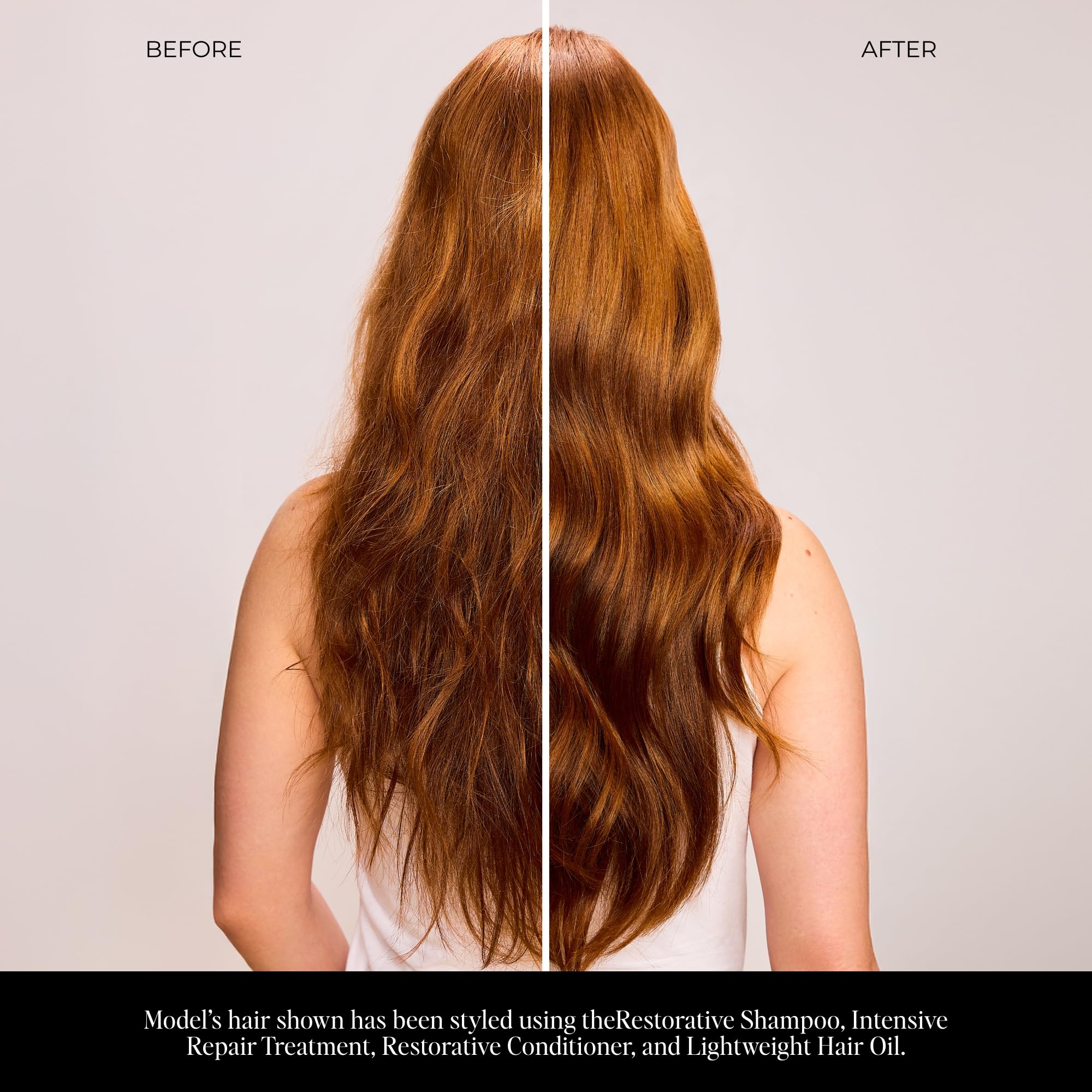 LolaVie Intensive Repair Treatment Superfruit Complex nourishes hair without residue
