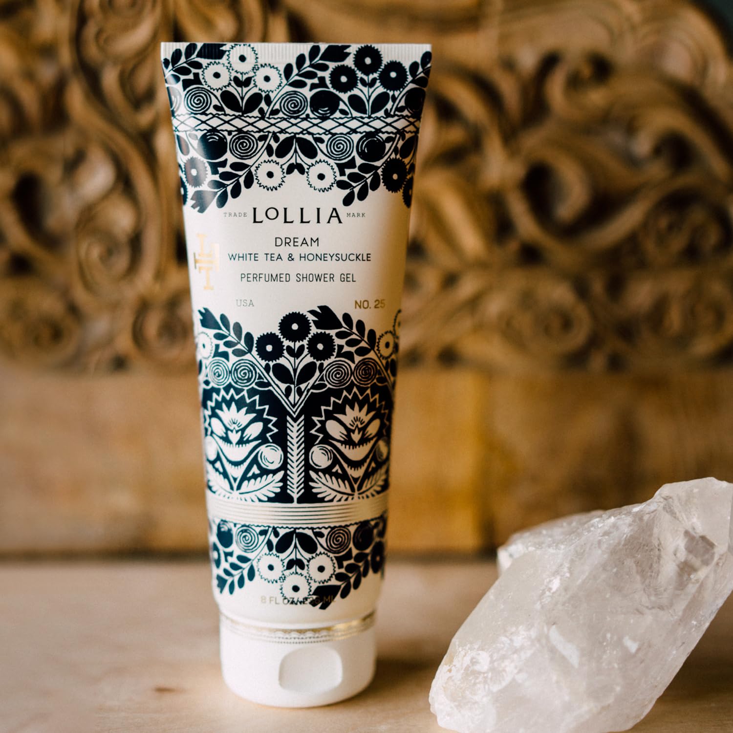 LOLLIA Dream Shower Gel scent profile for a soothing morning ritual