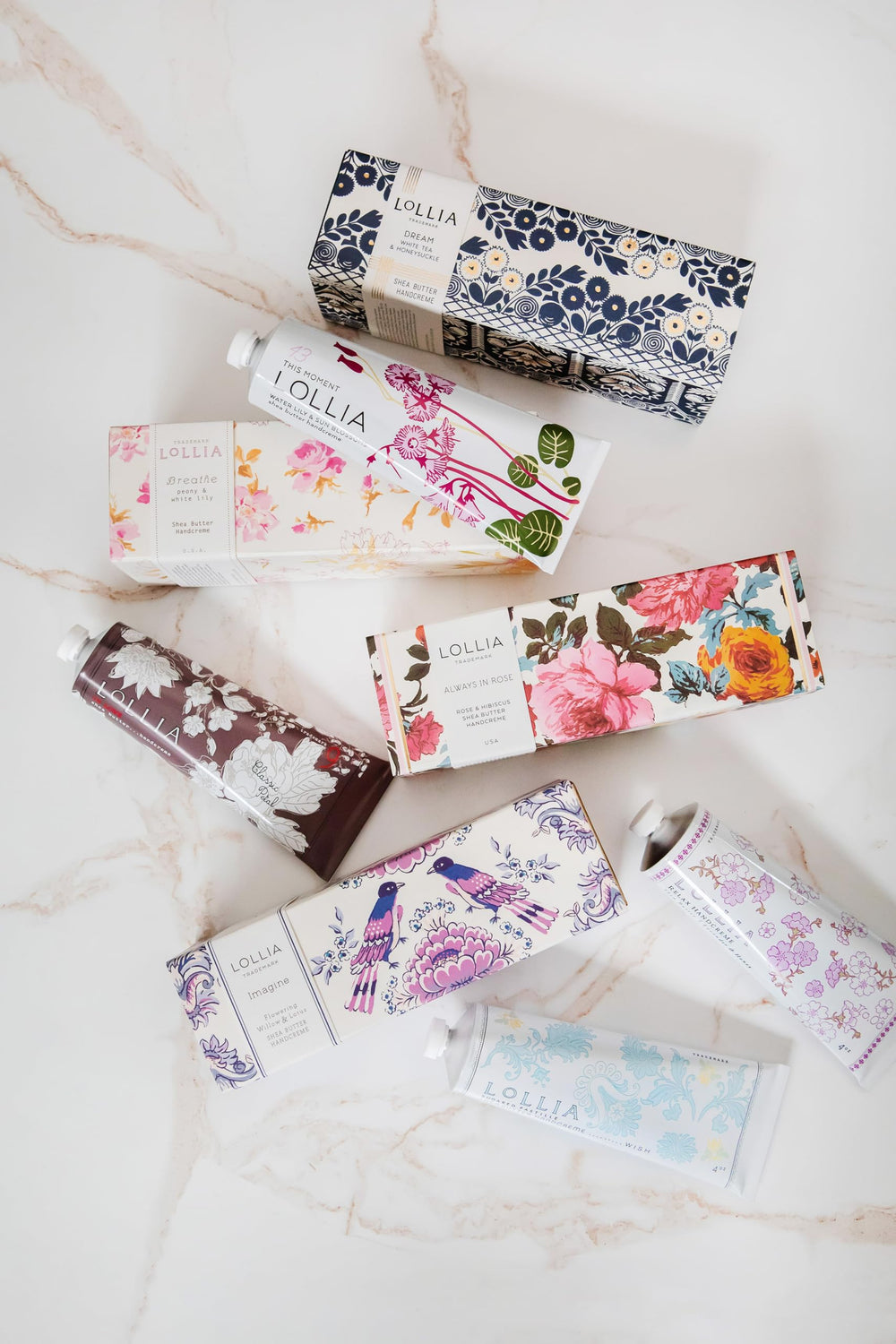 LOLLIA Petite Treat Handcreme This Moment capsule close-up hints at quick absorption and fragrance