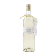 Lollia Relax bubble bath bottle on display for home spa rituals