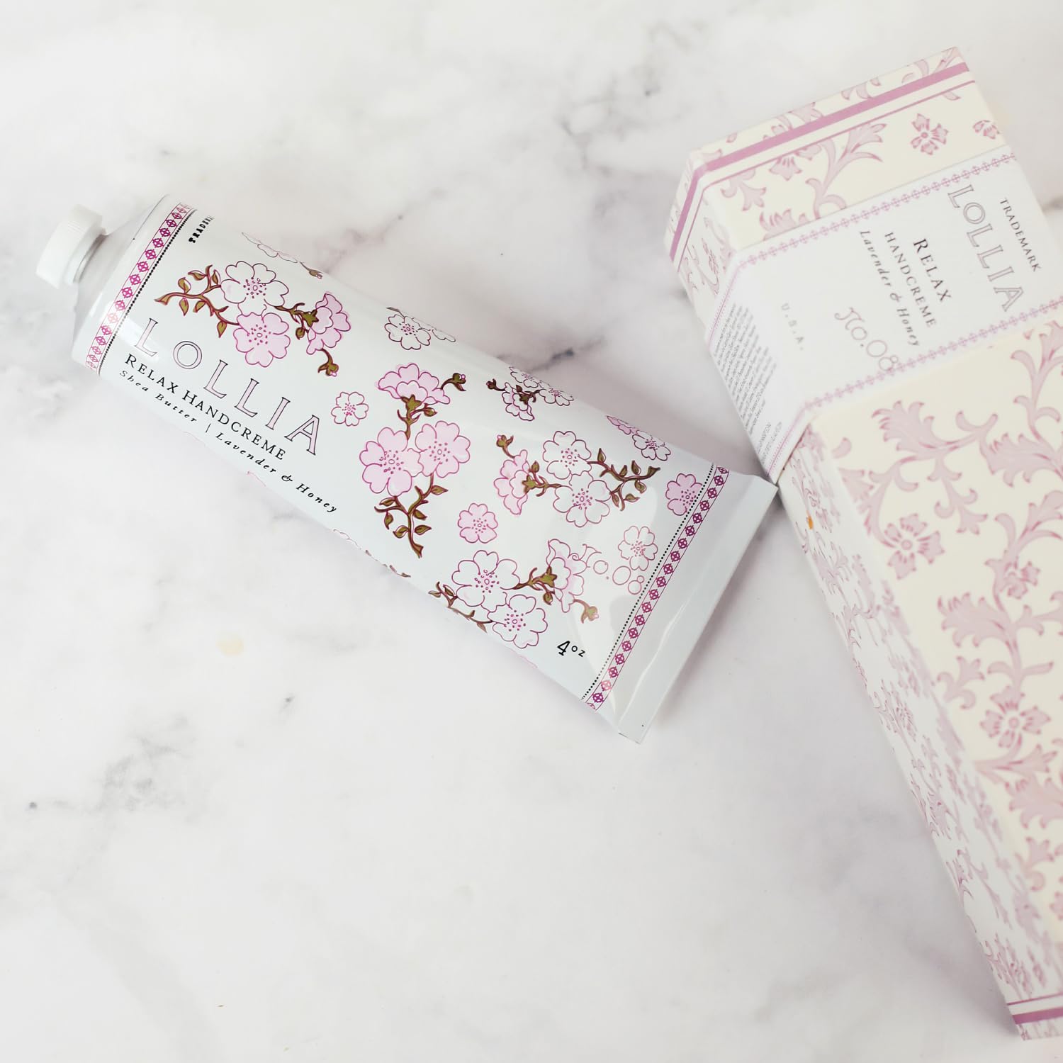 LOLLIA Relax handcreme jasmine-flower-infused vial delivers soft fragrance while nourishing skin