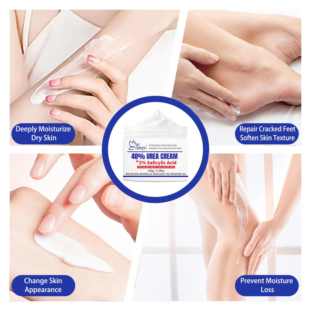 LOLX Urea Foot Cream winter care routine image for everyday use