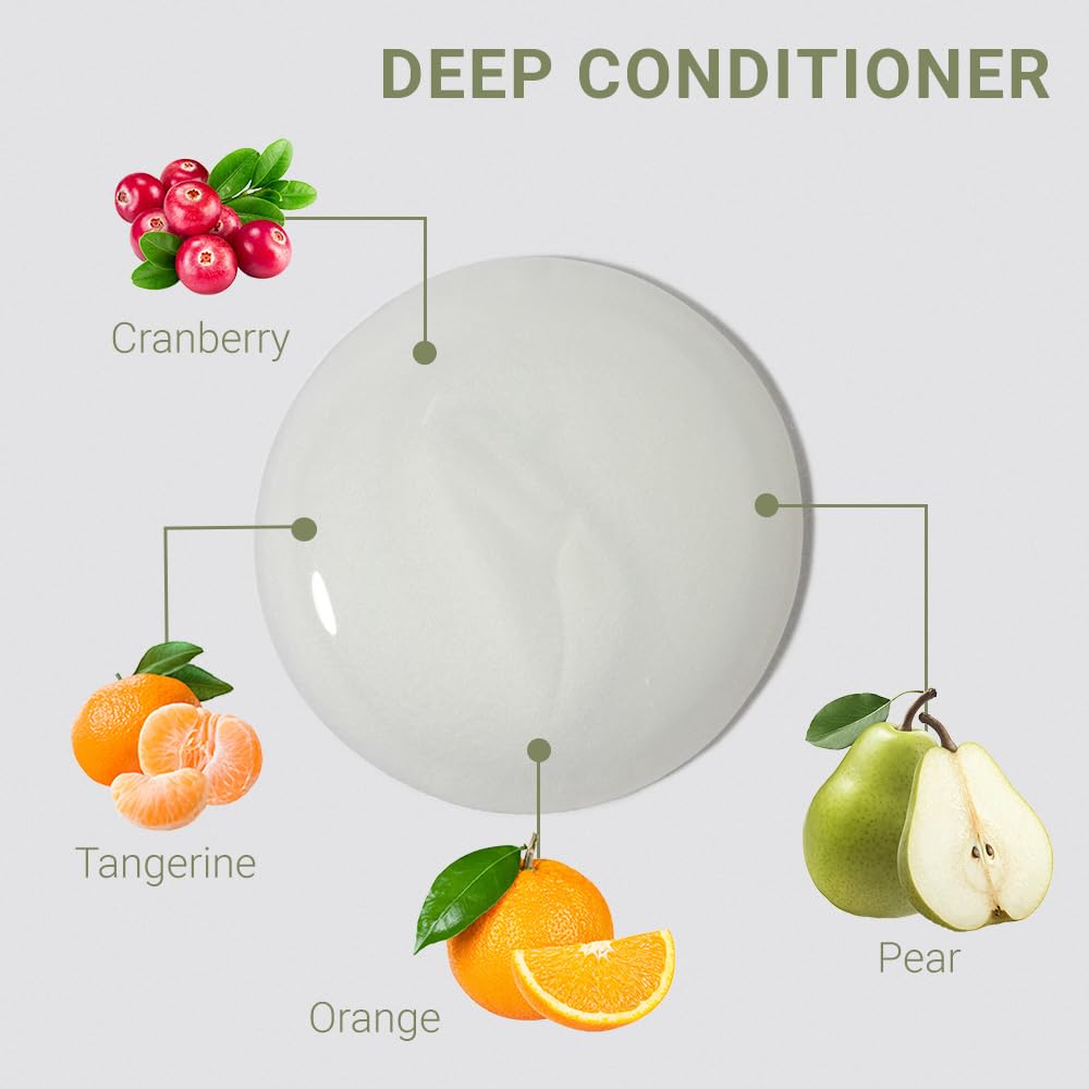 LOMA Deep Conditioner application on damp hair enhances conditioning and manageability