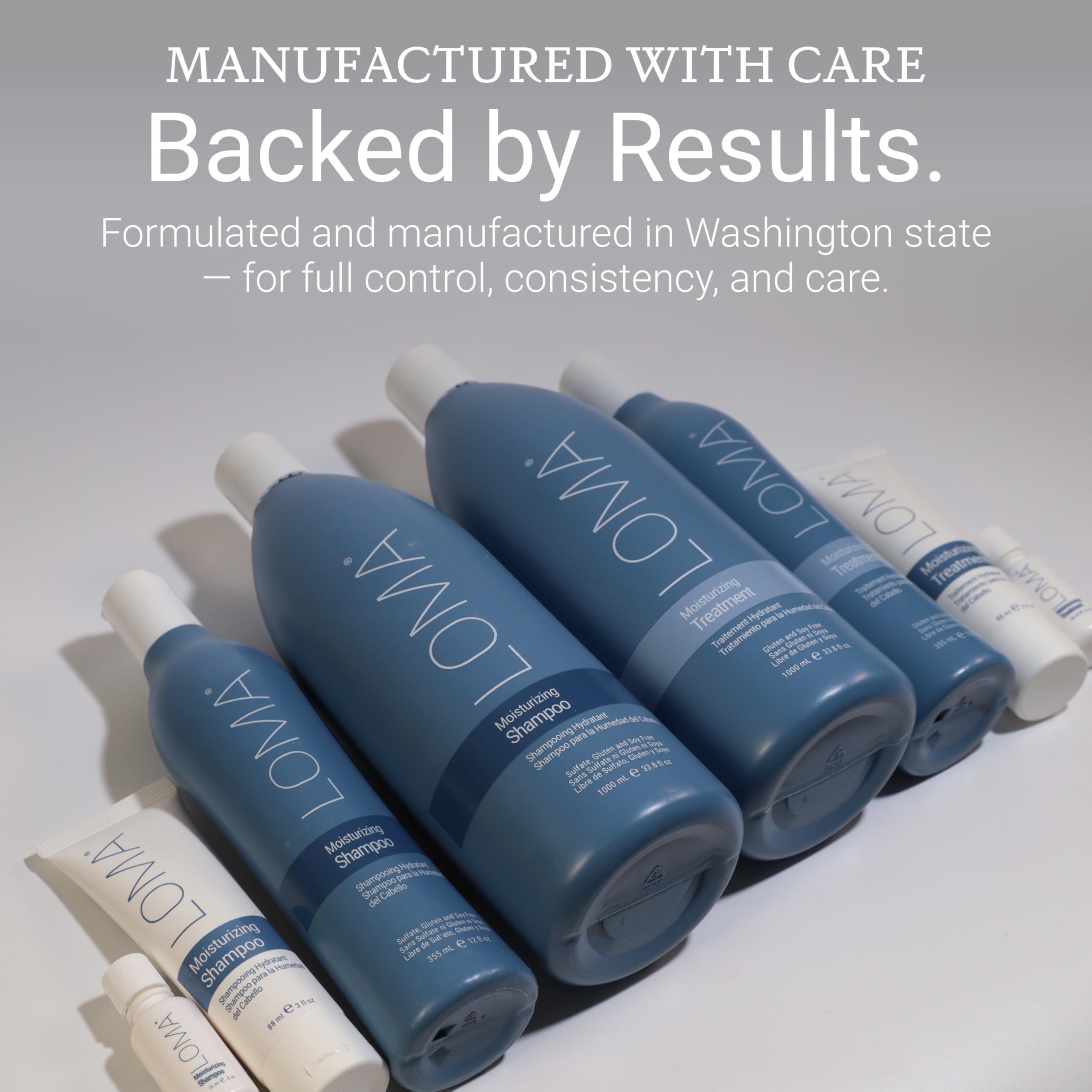 Loma Moisturizing Shampoo fragrance with Mango Orange Tangerine aromatherapy benefits