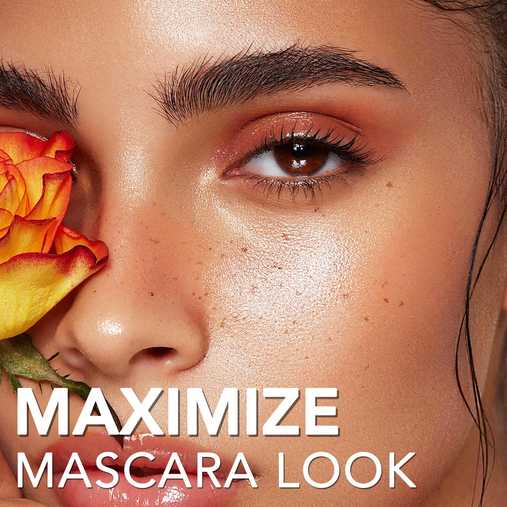 Lomansa Lash Tint Kit on eyebrows for quick natural brow tint