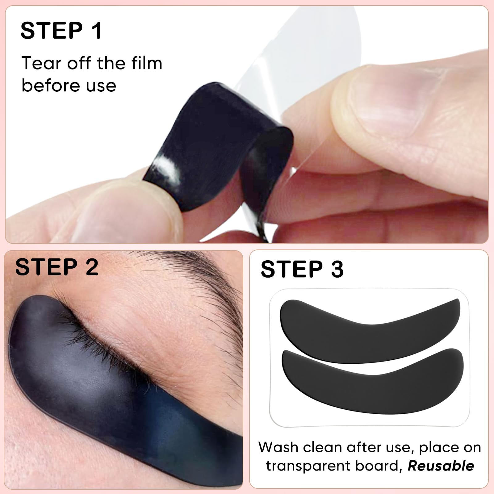 Lomansa Lash Tint Kit developer cream ready-to-use for quick tinting