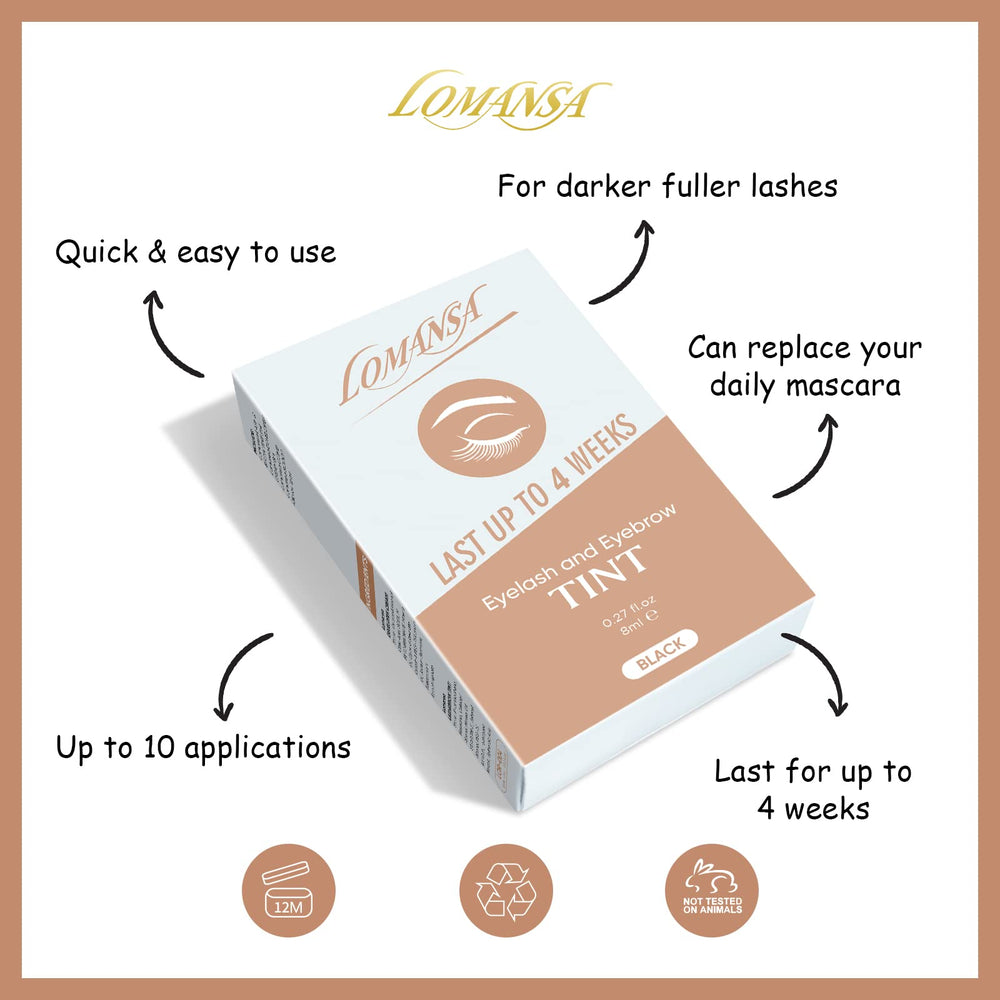 Lomansa gift-packaging ideal for gifting a salon-quality at-home tint