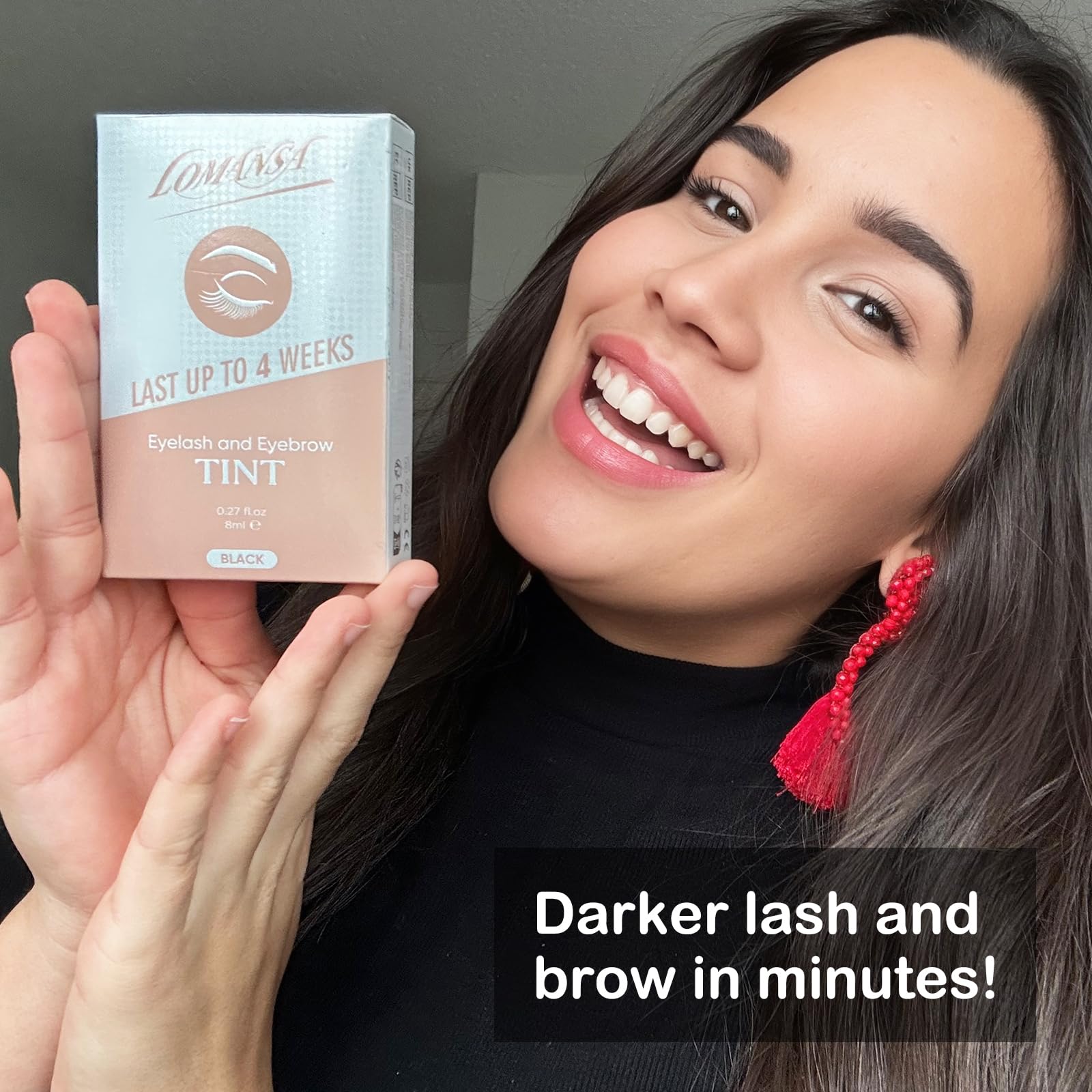 Lomansa Lash Tint Kit gloves protect skin during tinting