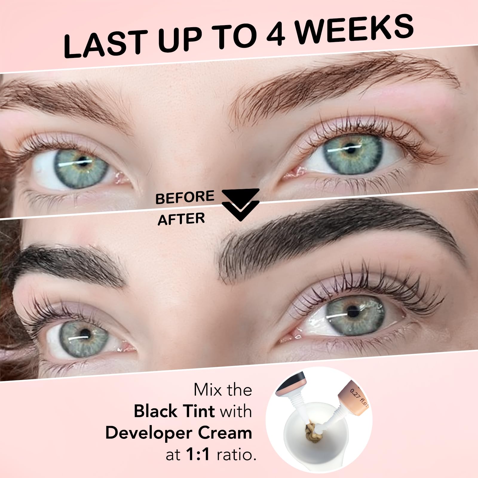 Lomansa Lash Tint Kit mixing spoon assists precise, mess-free preparation