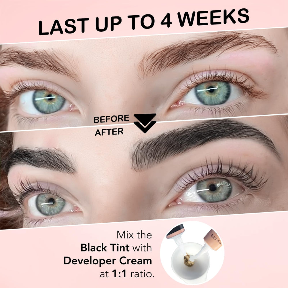 Lomansa Lash Tint Kit mixing spoon assists precise, mess-free preparation