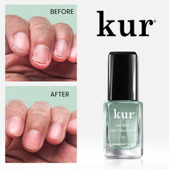 LONDONTOWN No Bite Nail Recovery bottle top shows secure, mess-free dosing.