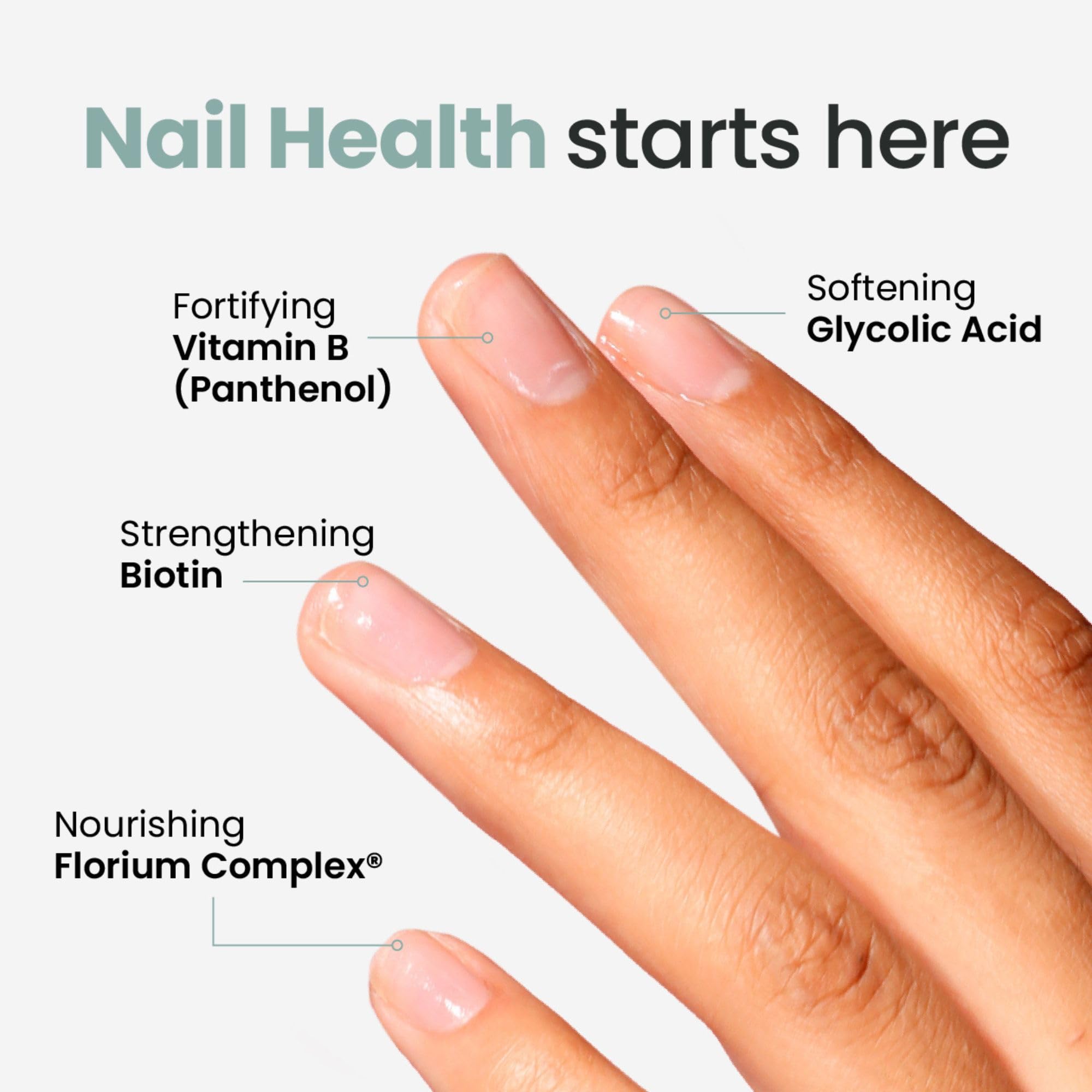 LONDONTOWN No Bite Nail Recovery dries clear for discreet wear.