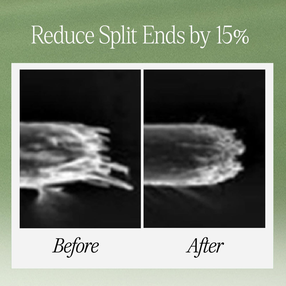 LONGTAKE Sandalwood Treatment application on wet hair demonstrates easy usage.