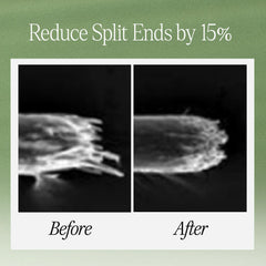 LONGTAKE Sandalwood Treatment application on wet hair demonstrates easy usage.