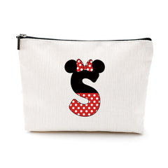 LONGXIN Cute Cartoon Mouse makeup bag waterproof travel organizer and cosmetic keeper.