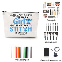 LongXIN makeup bag inside organized to show large capacity fits brushes and cosmetics.