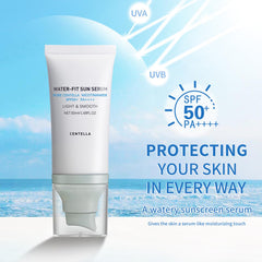 Close-up of Loobexery sunscreen texture showing lightweight application