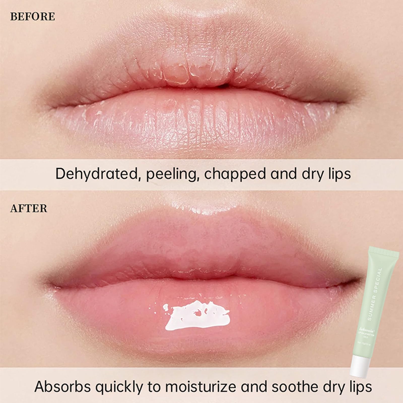 Loobexery lip balm all-season care for year-round comfort.