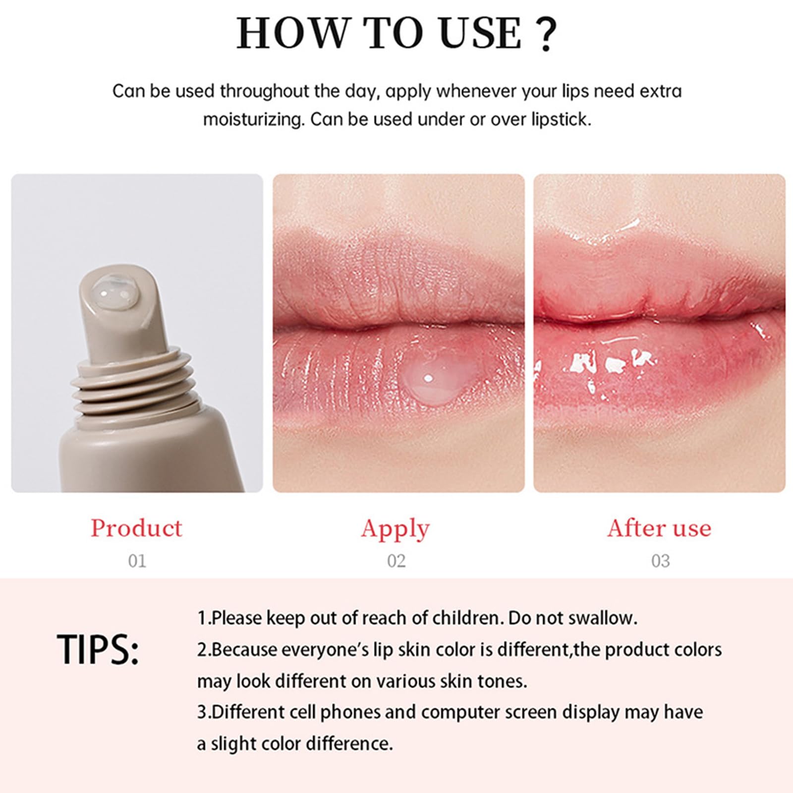 Loobexery lip butter four-piece set ideal for daily lip care routines.