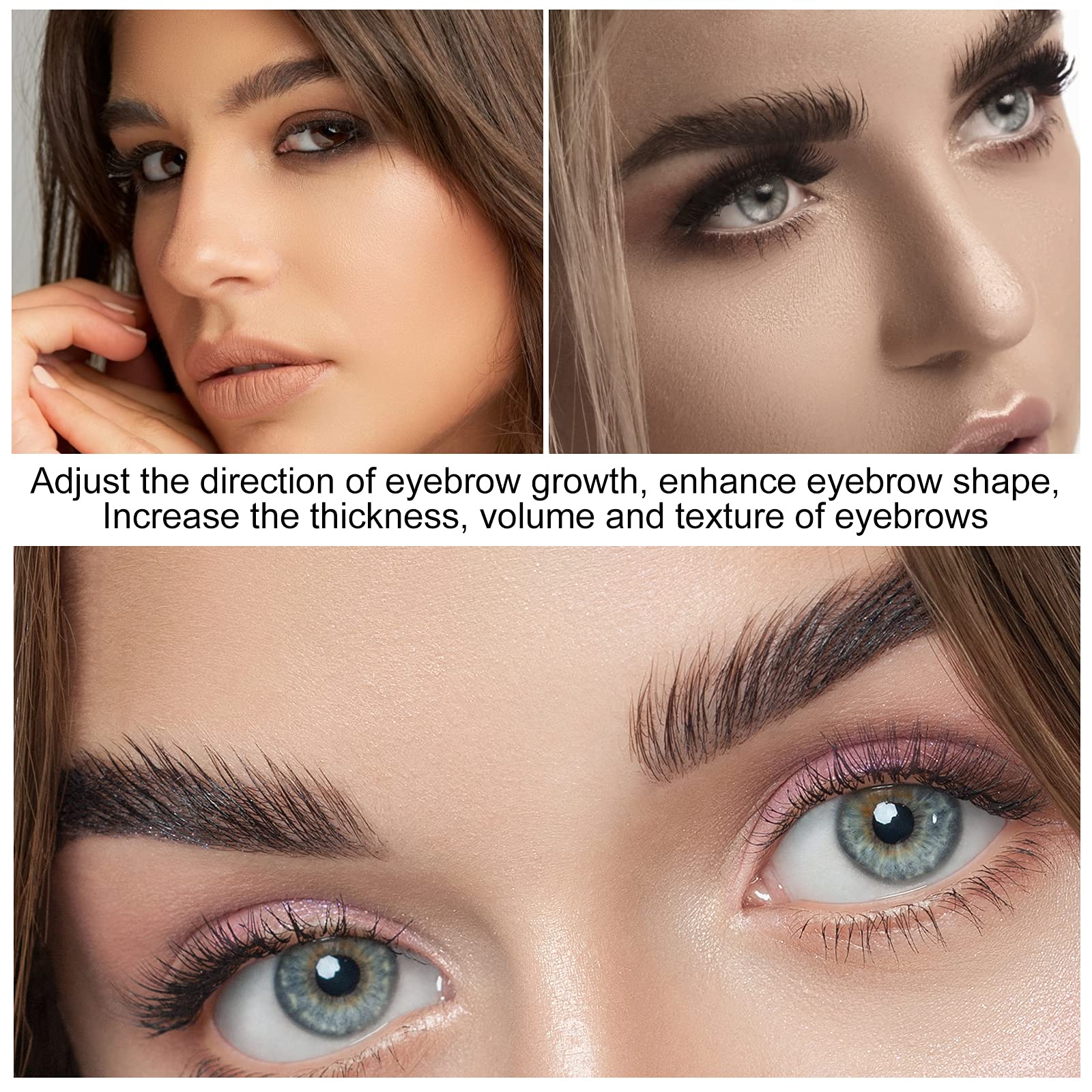 Lookmee easy-to-use home-use kit illustrates simple steps for at-home brow styling.