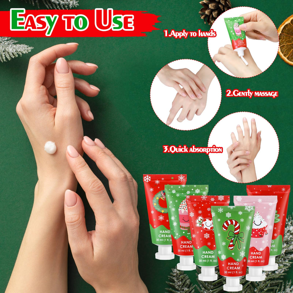 Loopeer Christmas hand cream as party decoration with festive scent.