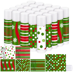 Loopeer Christmas peppermint lip balms design-1 for festive gifting and moisture.