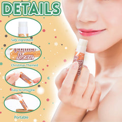 Loopeer vanilla bean lip balm image emphasizes soothing moisture